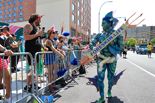 circumcision foreskin mermaid parade