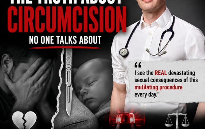 the REAL devastating sexual consequences of this mutilating procedure every day. Here's what no one tells you...